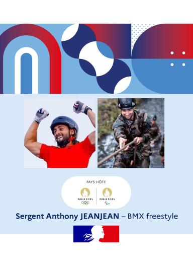 Sergent Anthony Jeanjean, BMX freestyle
