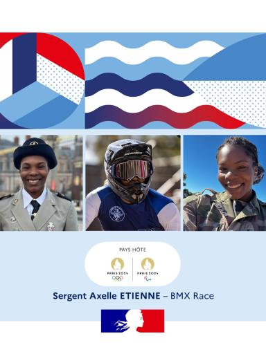 Sergent Axelle Etienne, Bmx Race