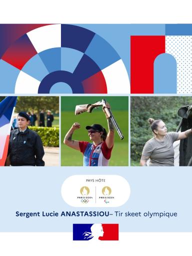 Sergent Lucie Anastassiou, tir skeet olympique