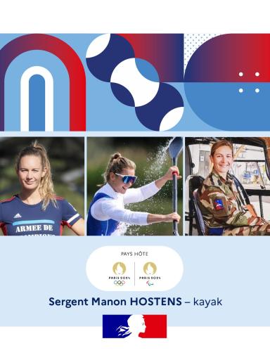 Sergent Manon Hostens, kayak