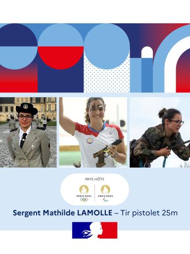 Sergent Mathilde Lamolle, tir pistolet 25m