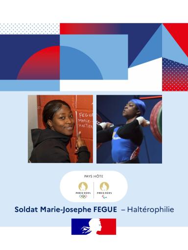 Soldat Marie-Josephe Fègue, haltérophilie