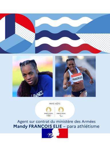 Agent sur contrat Mandy François Elie, para athlétisme
