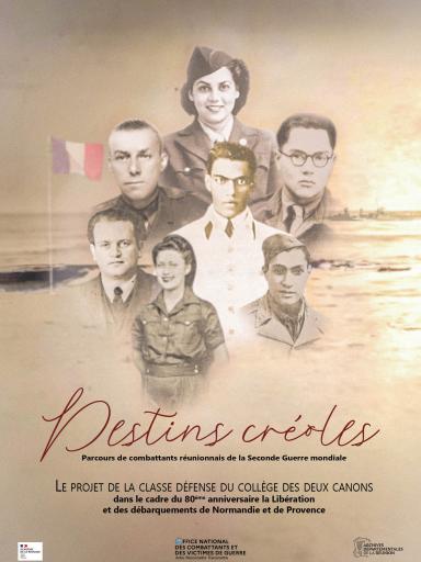 "Destins créoles" : un docu-fiction de la Classe défense du collège des Deux-Canons.