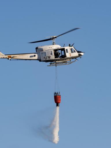 DAMAN : intervention du Détachement de la brigade de sapeurs-pompiers de Paris (DSPP) sur un incendi