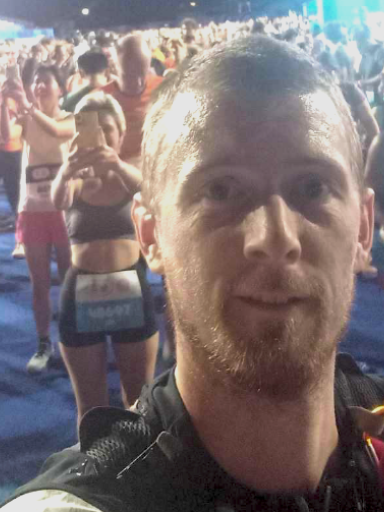 Le sergent-chef Yves, juste après le 10 km