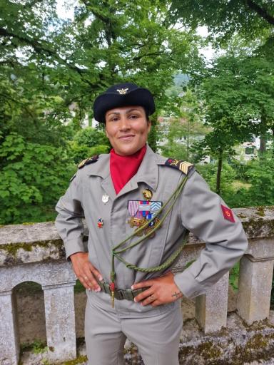 Au 68e régiment d’artillerie d’Afrique pendant ses entraînements de préparation physique opérationne