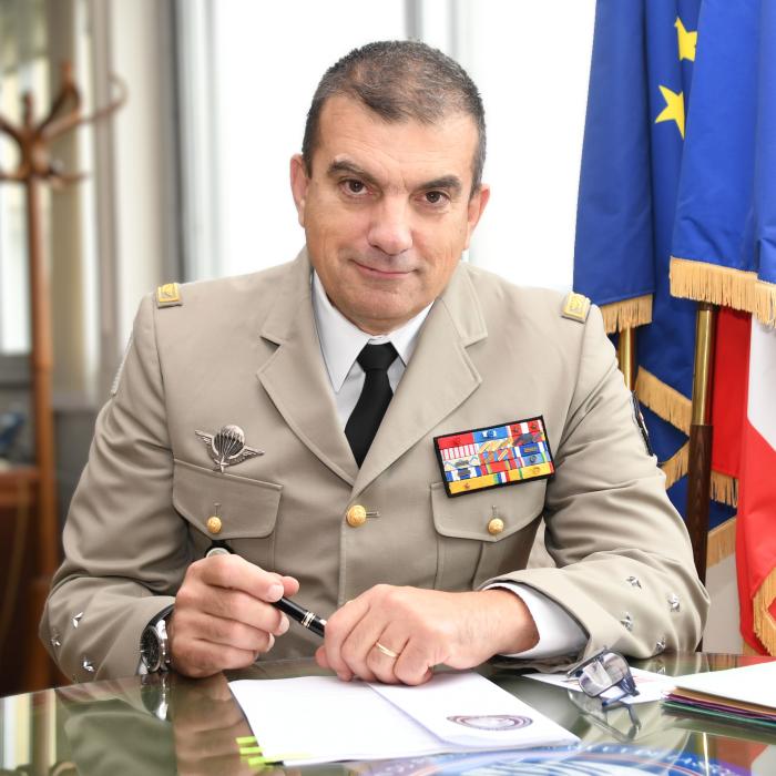 Le GCA Philippe Susnjara, directeur du renseignement et de la sécurité de la défense.