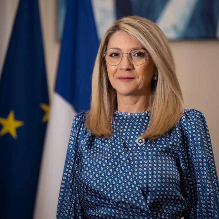 Patricia Miralles, ministre déléguée chargée de la Mémoire et des Anciens combattants